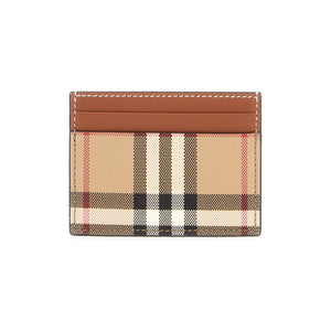 Eco-Leather Check Card Holder