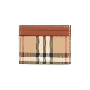 Eco-Leather Check Card Holder