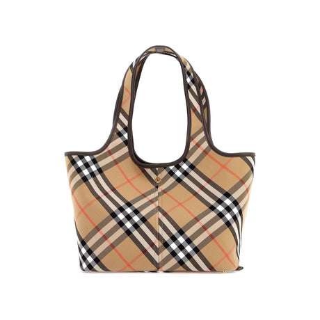 BURBERRY-Small Check Tote Bag -JOHN JULIA.