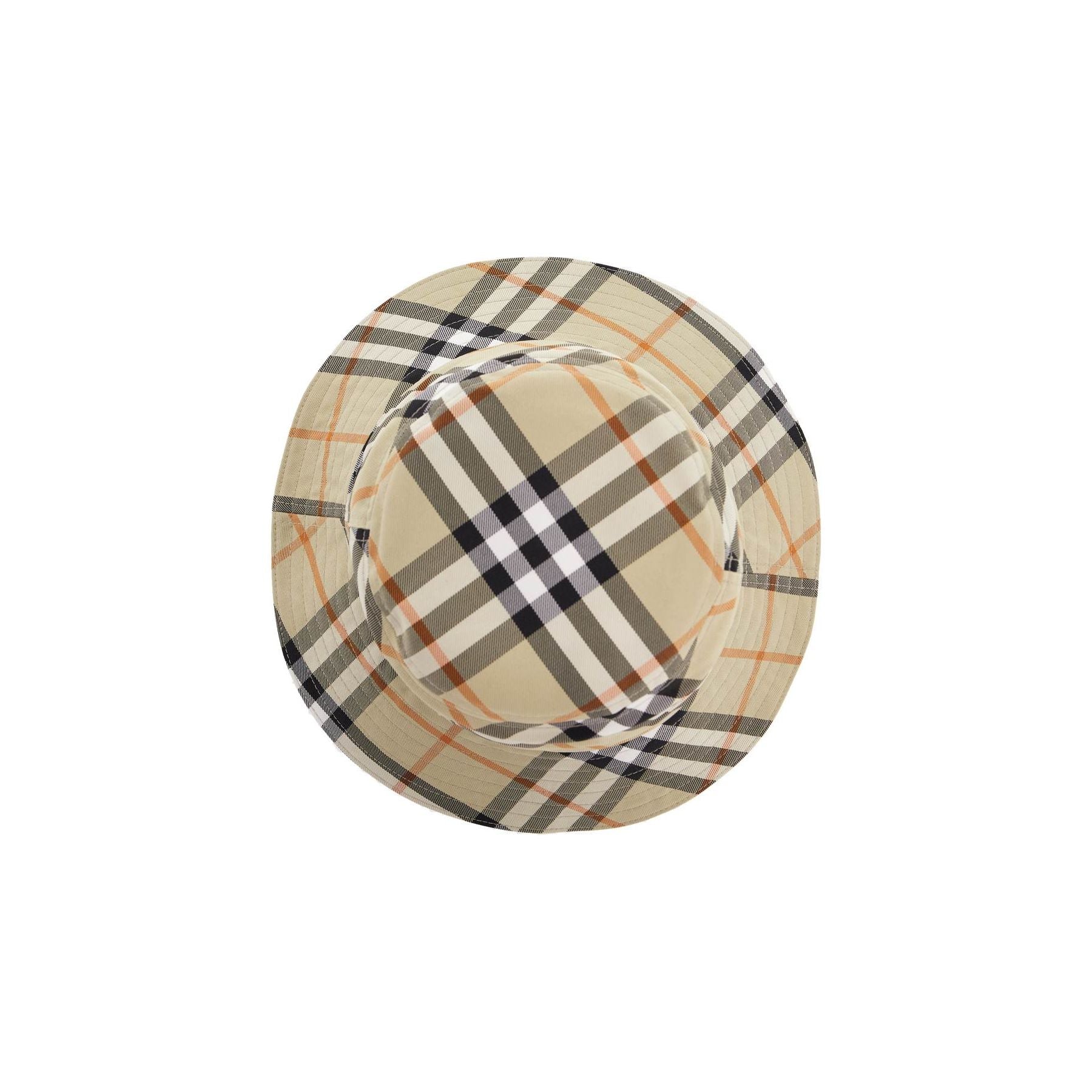 Checkered Technical Bucket Hat