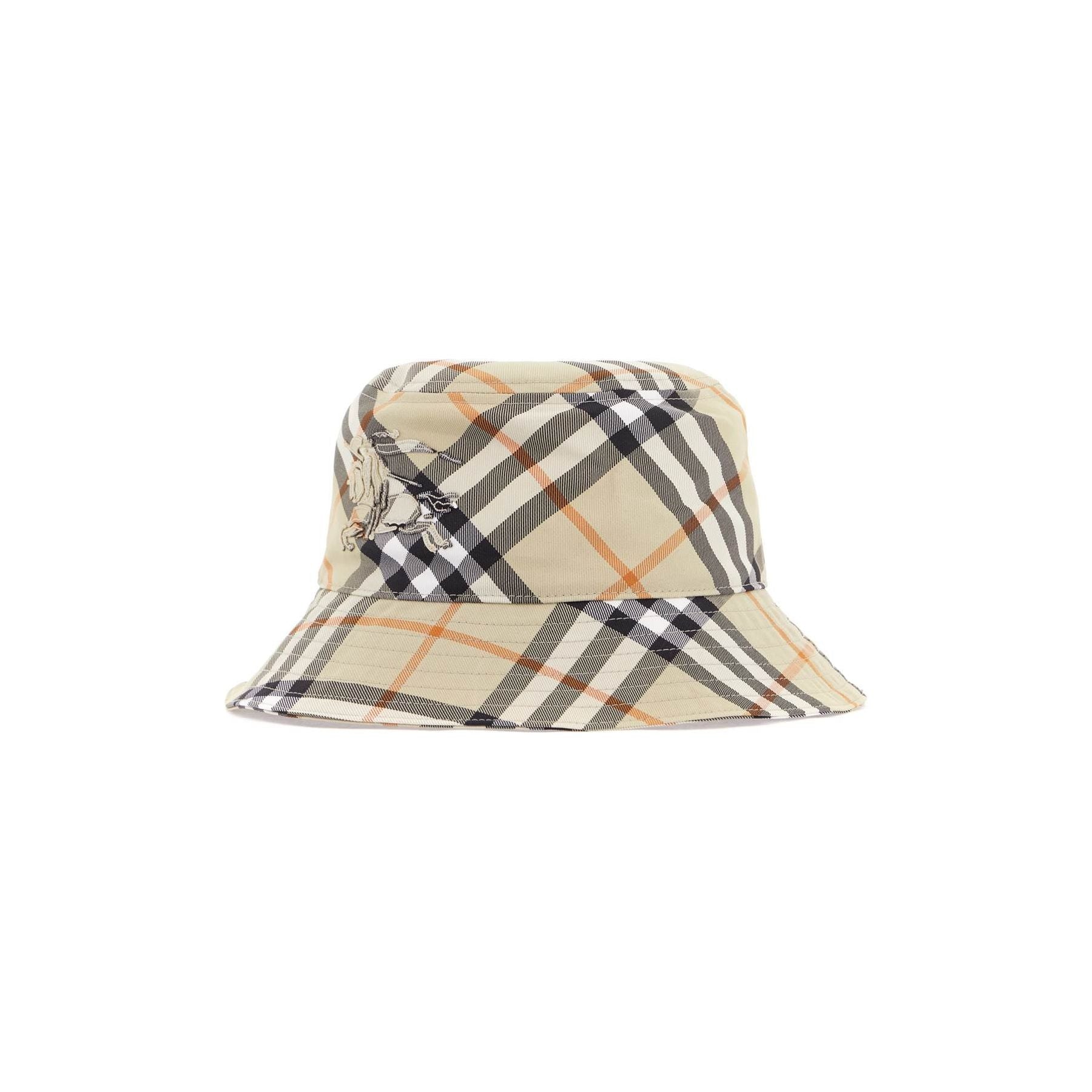 Checkered Technical Bucket Hat