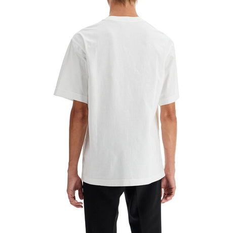 BURBERRY-"Ekd Embroidered T Shirt -JOHN JULIA.