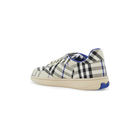 BURBERRY-Terrace Check Sneakers -JOHN JULIA.