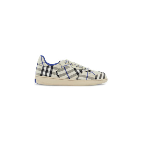 BURBERRY-Terrace Check Sneakers-JOHN JULIA