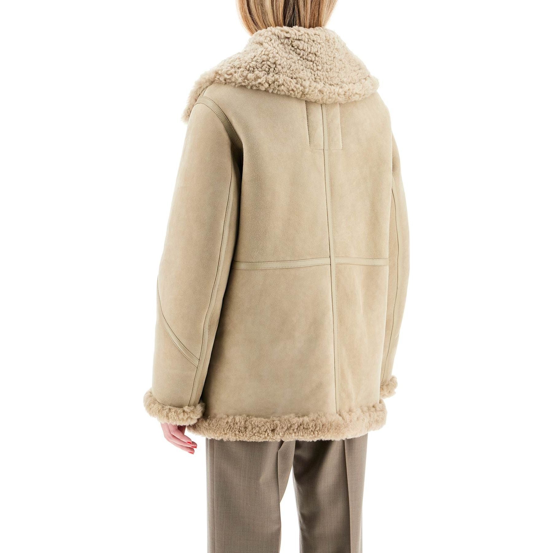 Shearling Aviator Jacket For