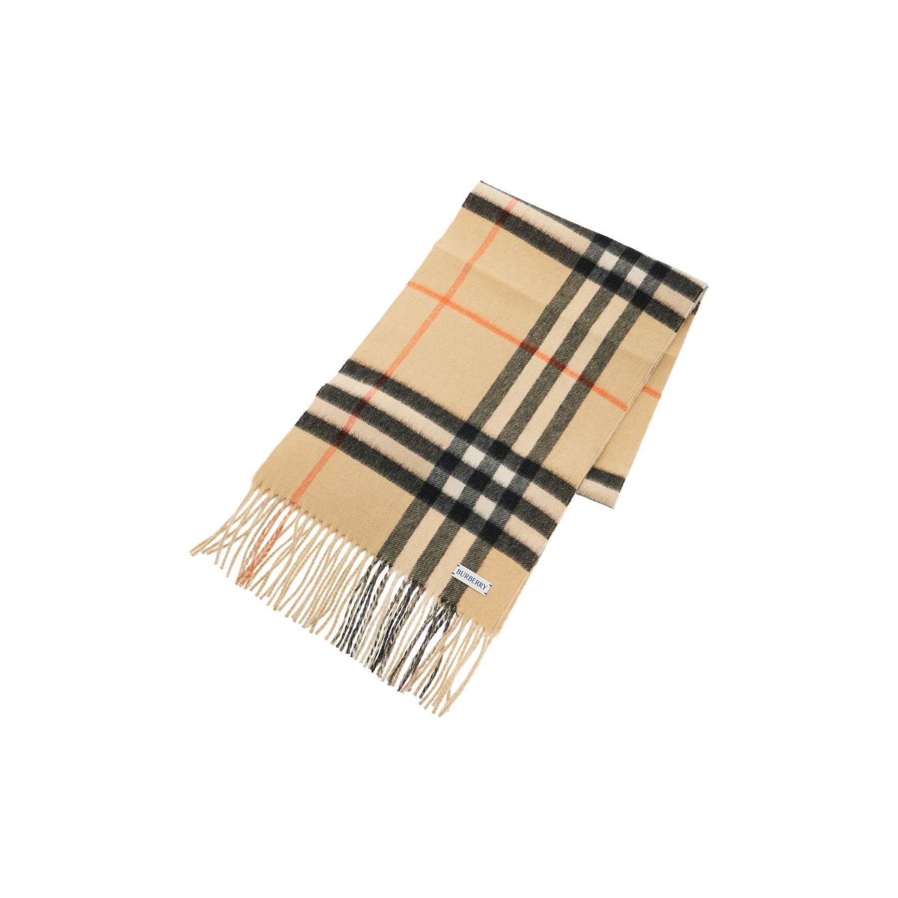 Check Reversible Cashmere Scarf