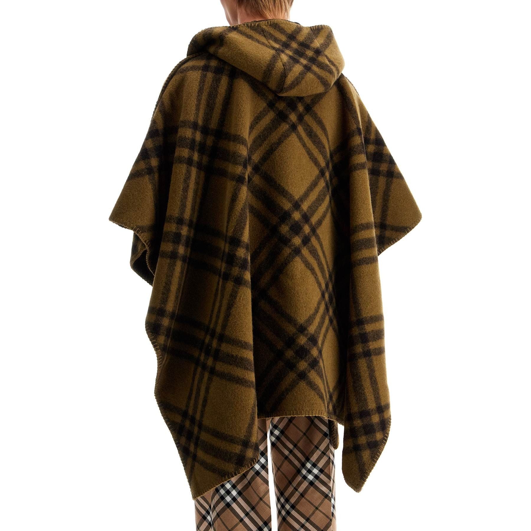 Ered Reversible Wool Cape