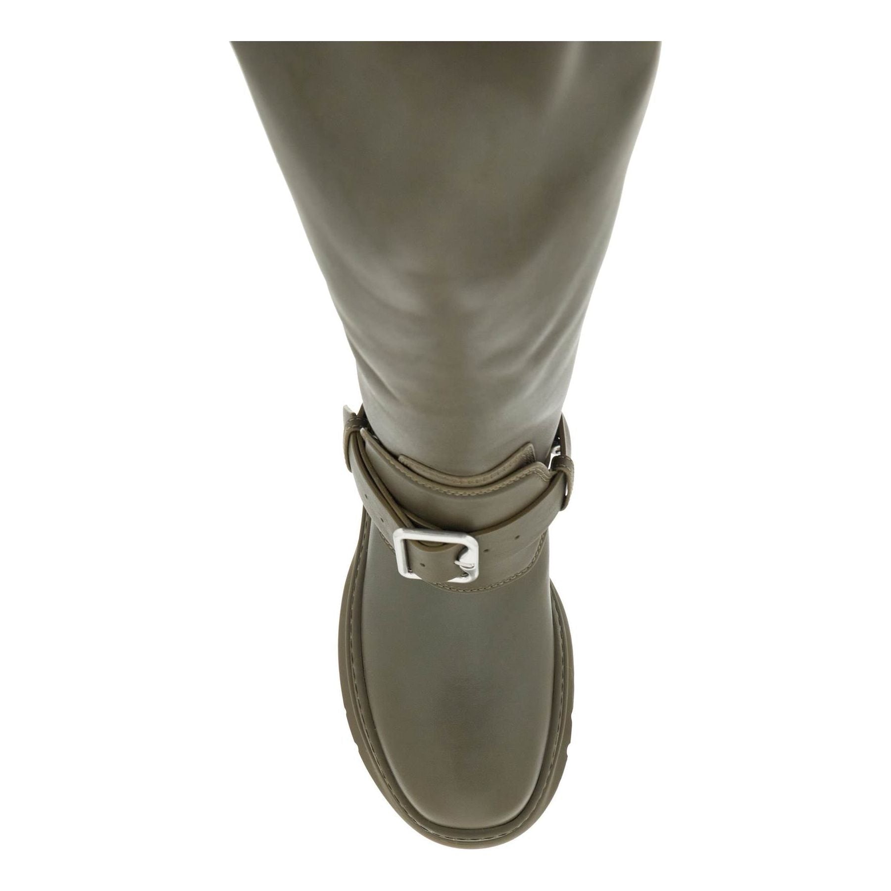 Equestrian-style Leather Riding Boots