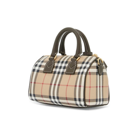 Mini Checkered Bowling Bag