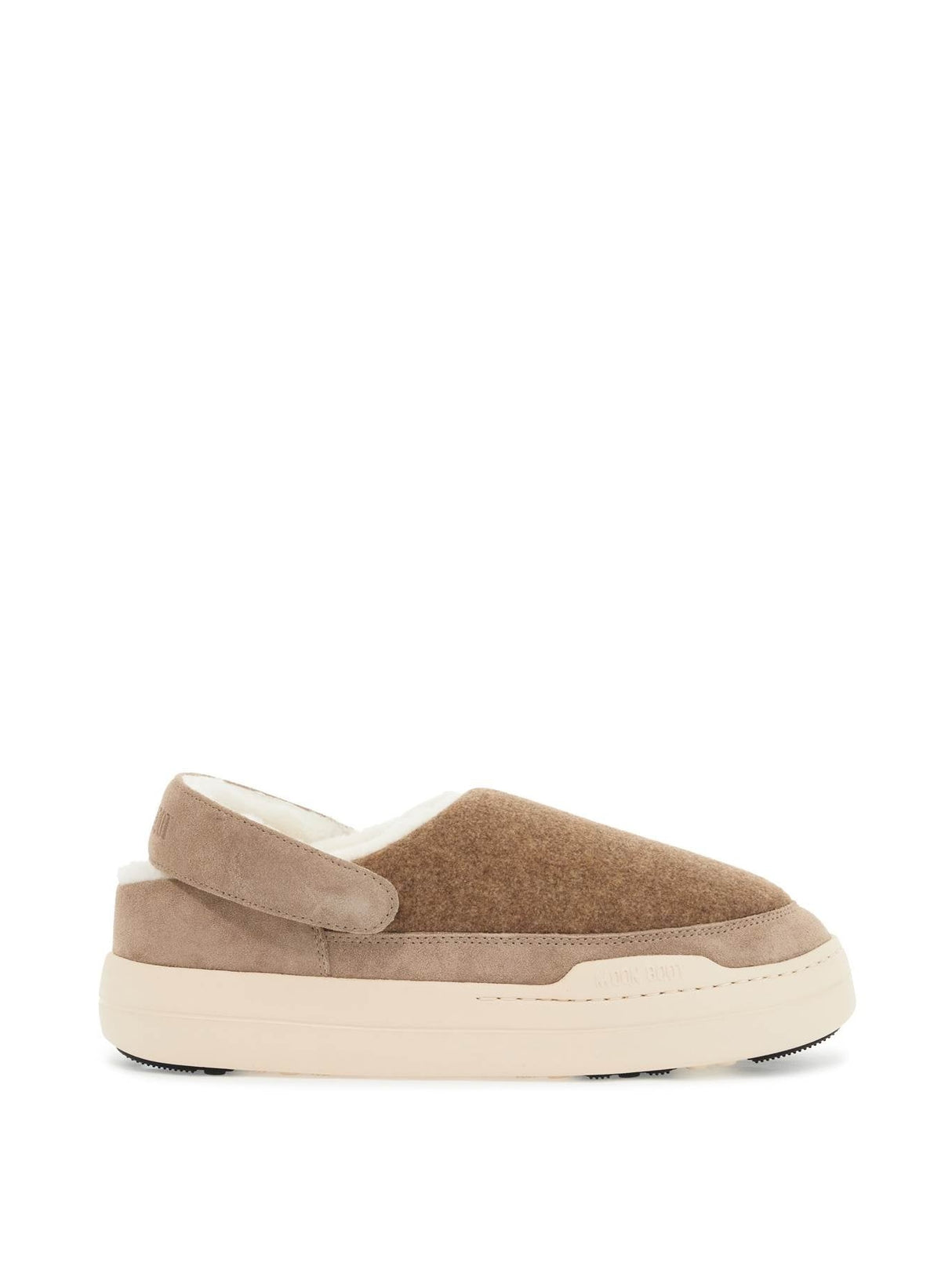 Park Felt Suede Clogs-Moon Boot-JOHN JULIA