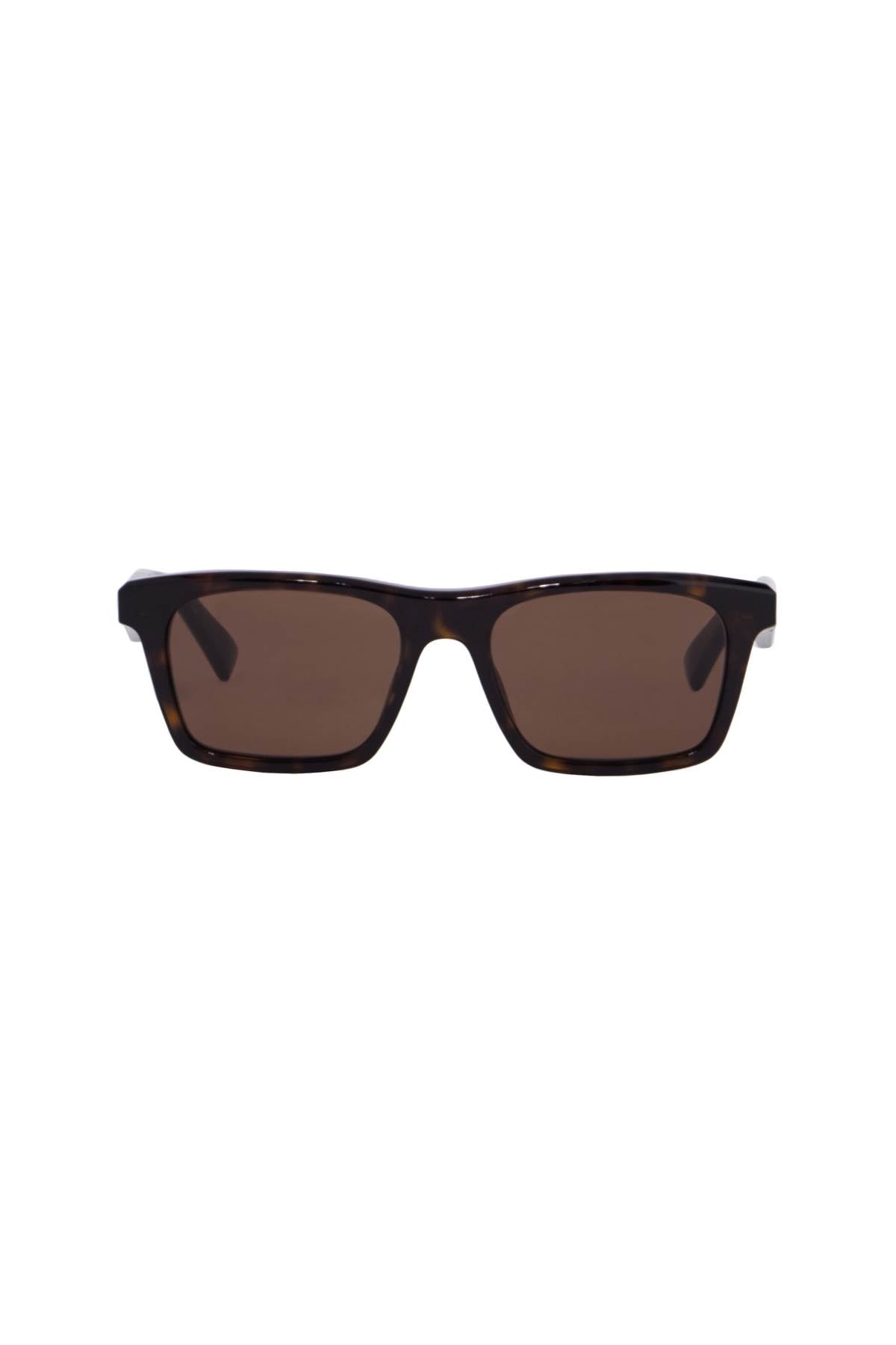 Rectangular Tortoiseshell Sunglasses