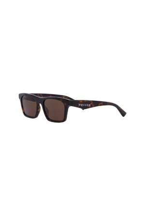 Rectangular Tortoiseshell Sunglasses