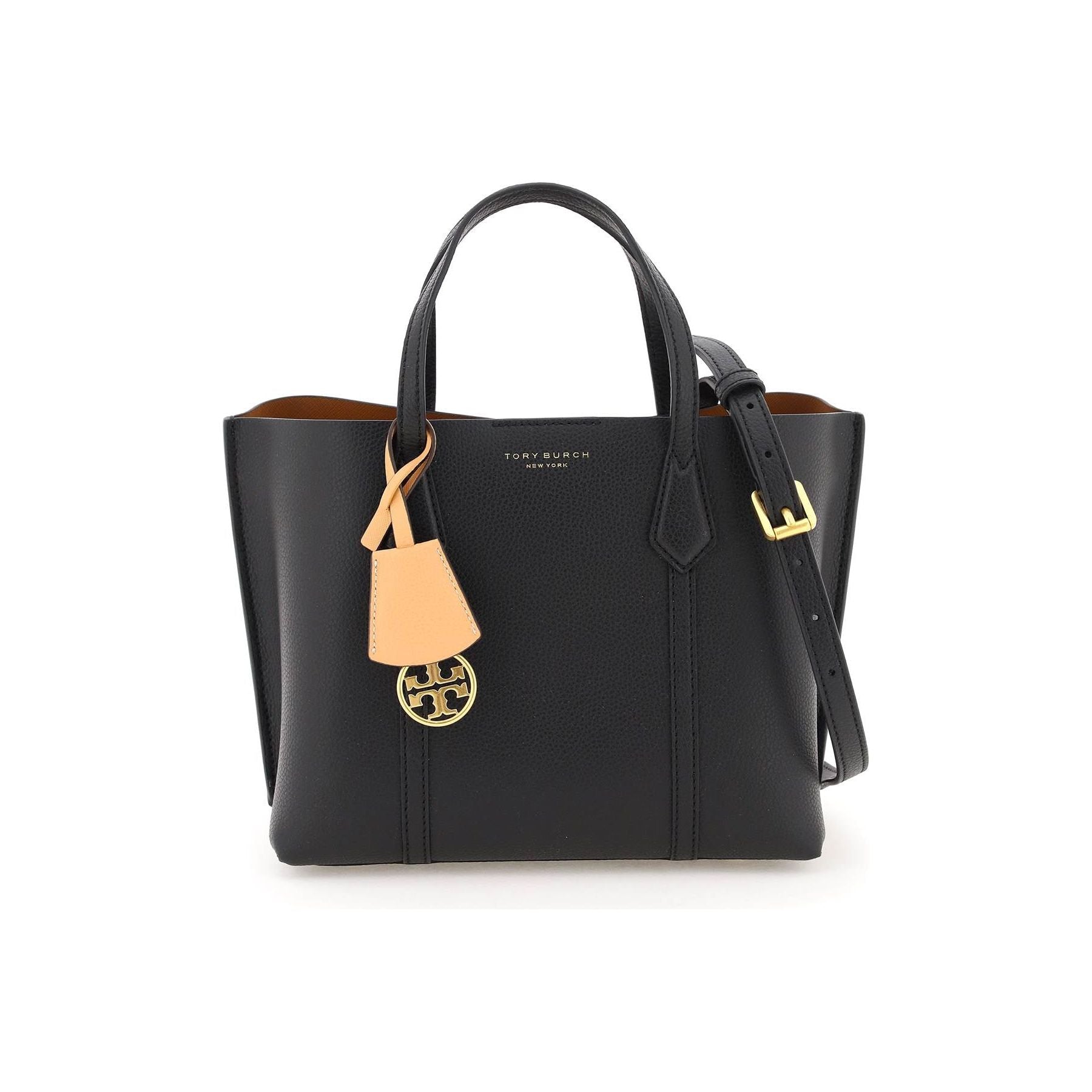 Small Perry Leather Tote Bag