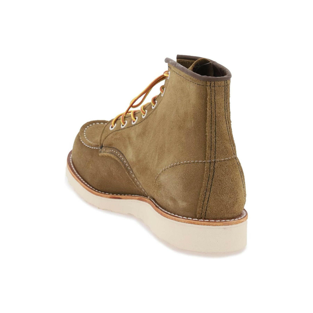 Olive Mohave 8881 6'' Classic Moc Toe Ankle Boots.