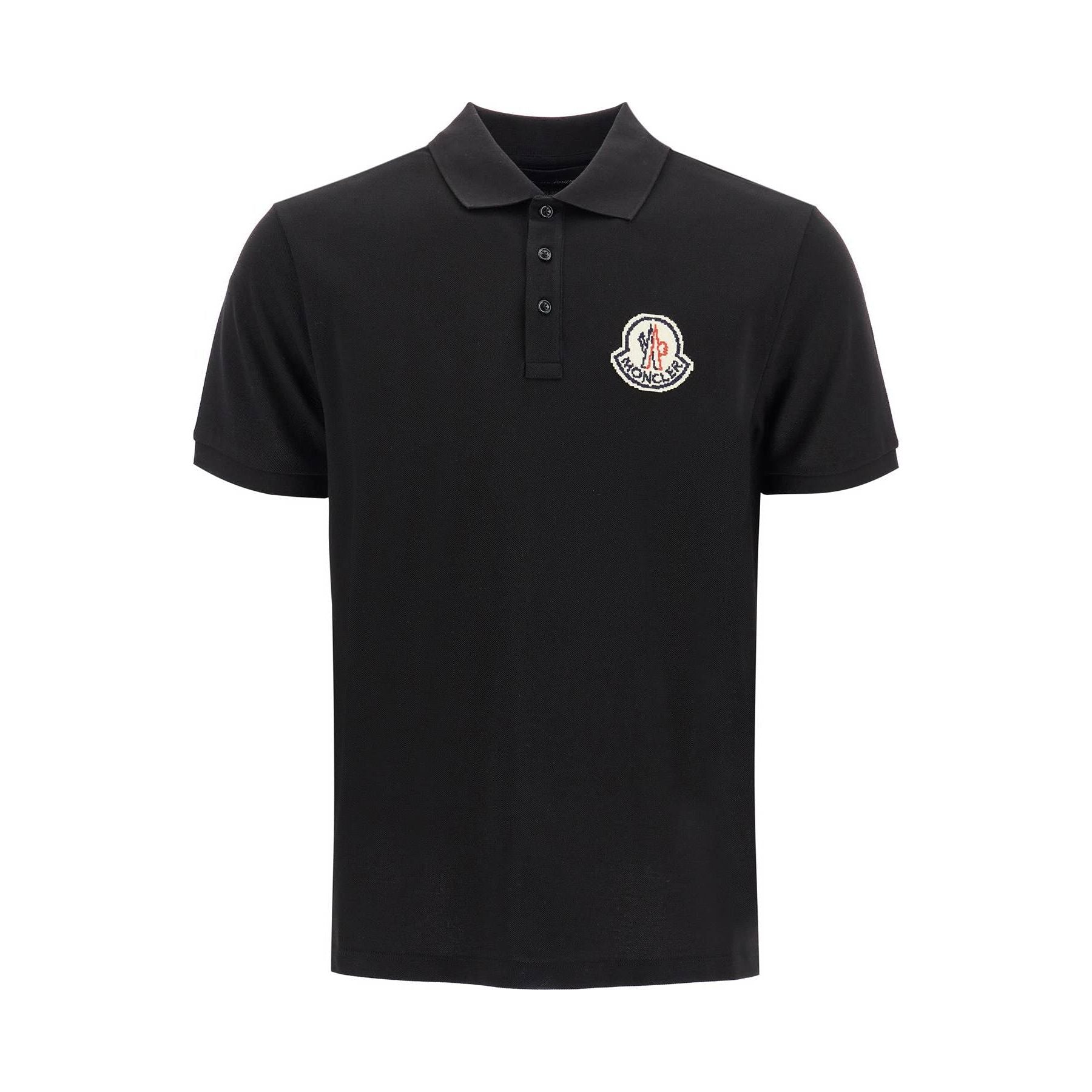 Pixel Effect Logo Polo Shirt