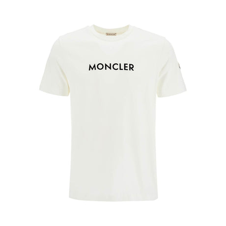 MONCLER-Organic Cotton Logo T-Shirt-JOHN JULIA