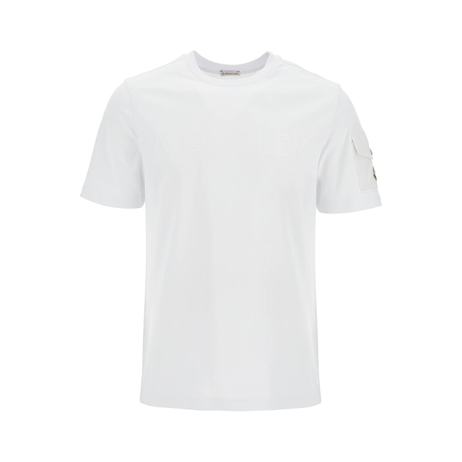 MONCLER-Pocket T Shirt With Six -JOHN JULIA.