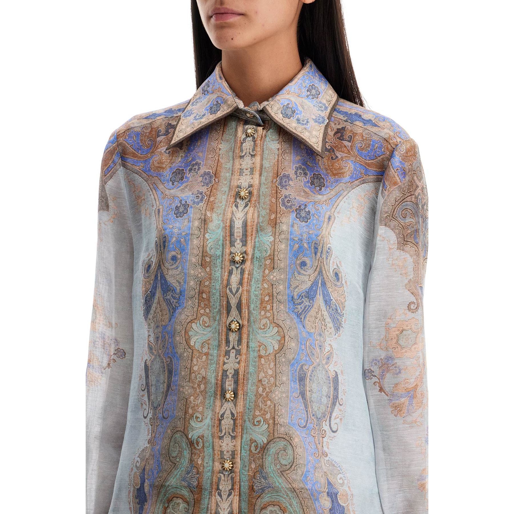 Eden Paisley Print Shirt