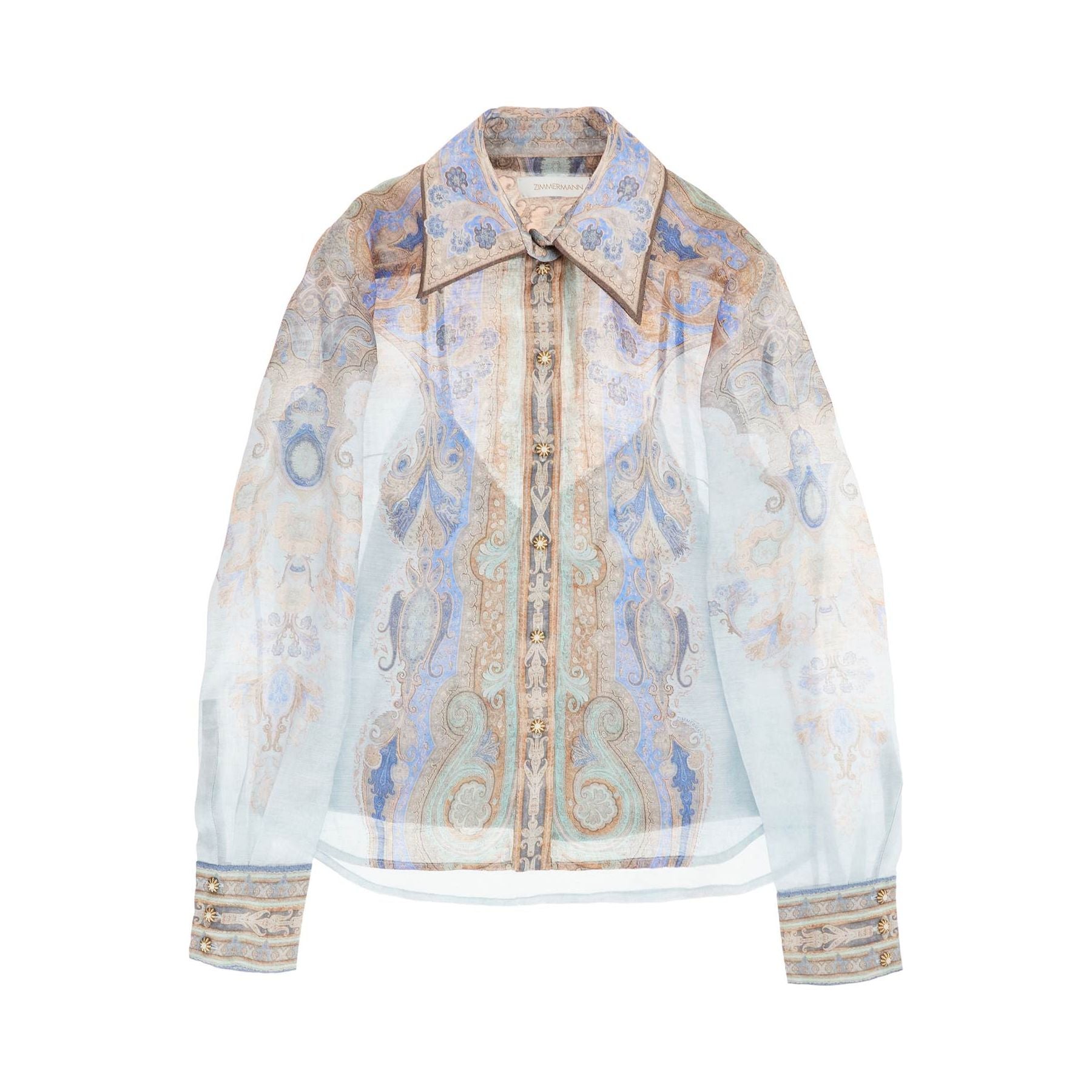 Eden Paisley Print Shirt