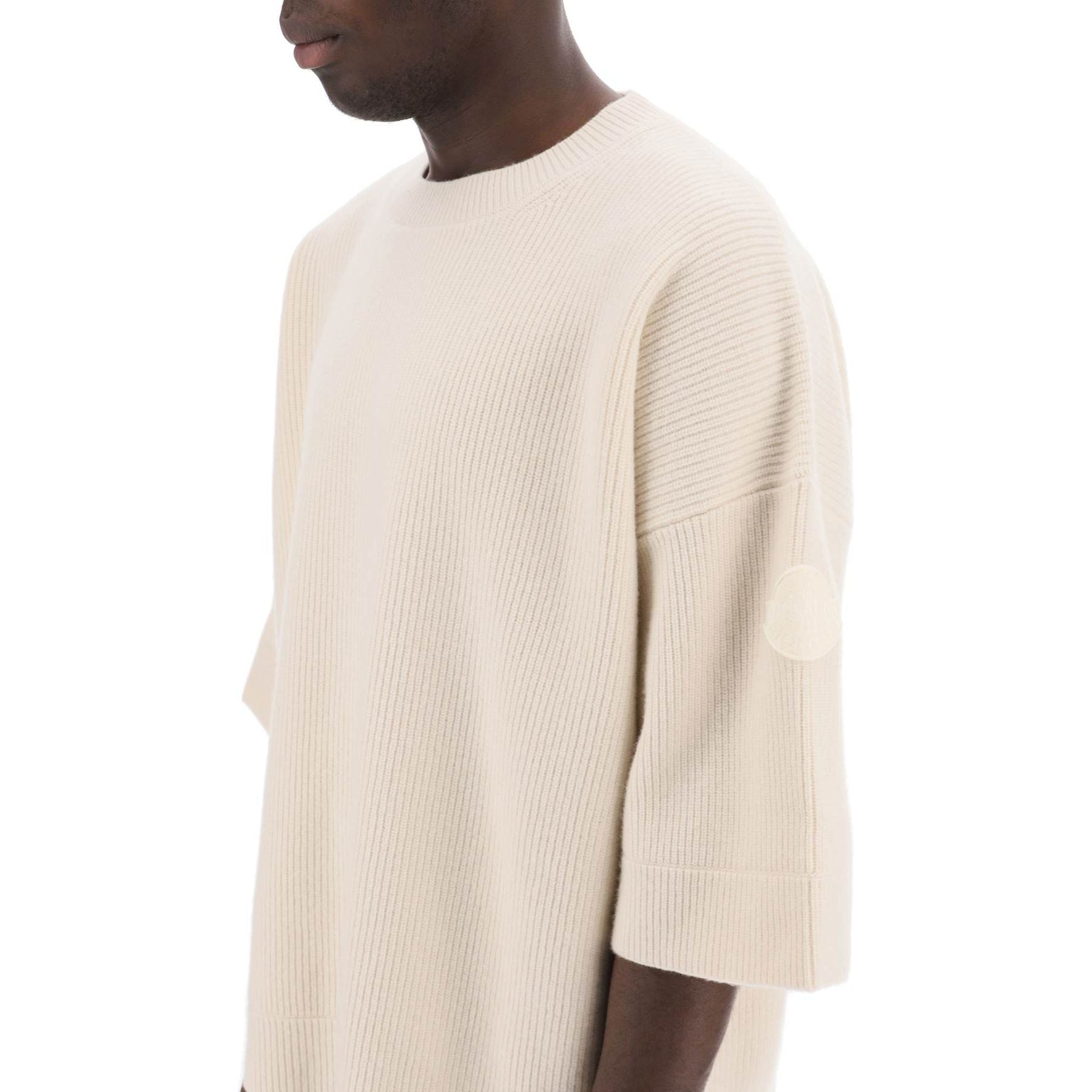 Short Sleeved Wool Sweater