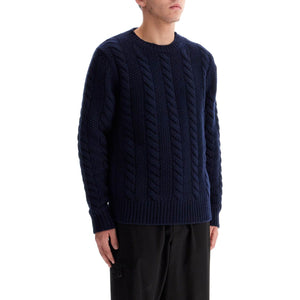 Wool And Cashmere Cable Knit Pullover