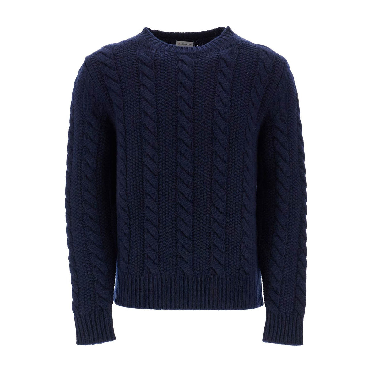 Wool And Cashmere Cable Knit Pullover