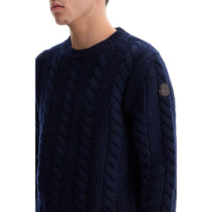 Wool And Cashmere Cable Knit Pullover