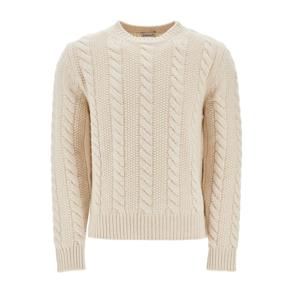 Wool And Cashmere Cable Knit Pullover