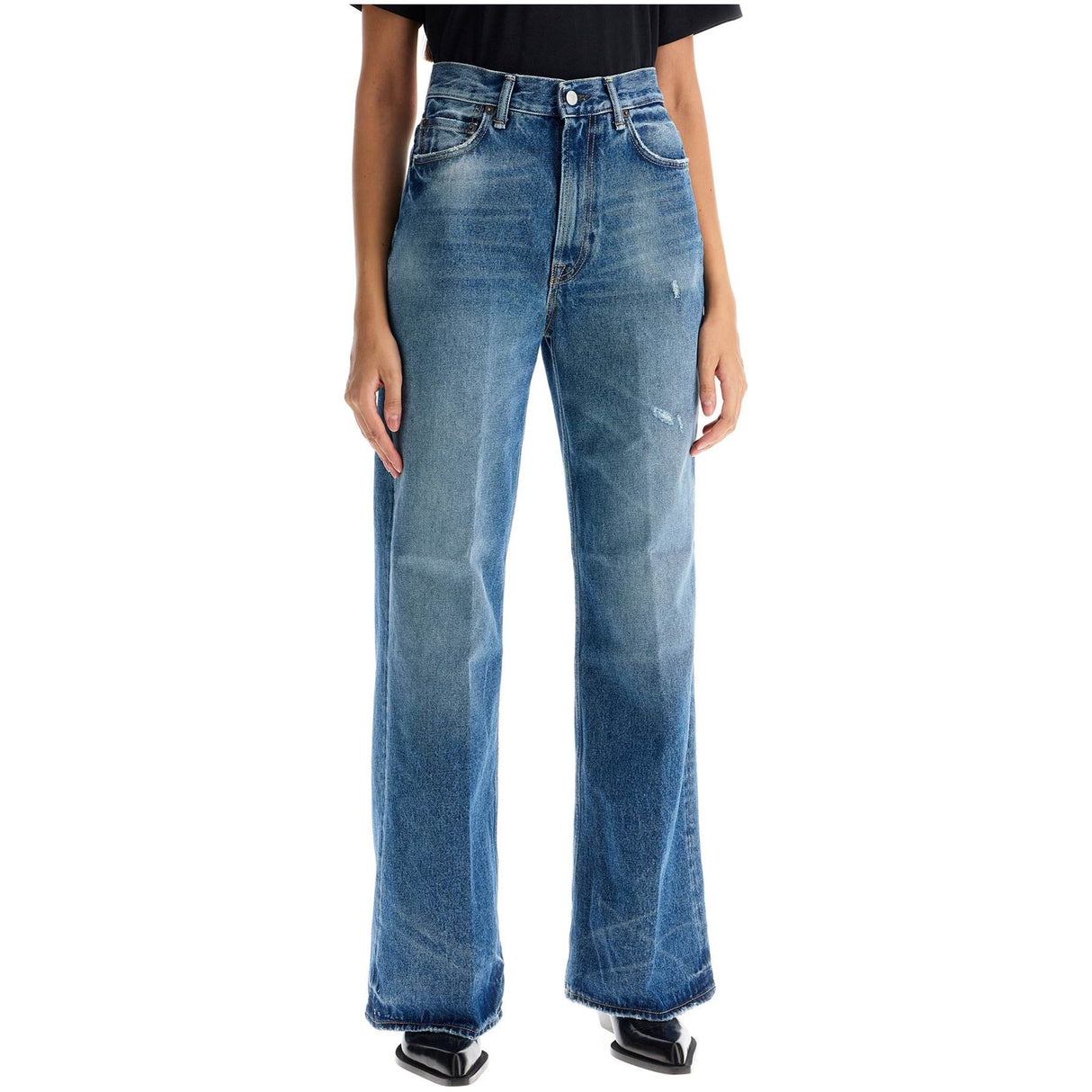 ACNE STUDIOS-Relaxed Fit 2022F Organic Cotton Jeans -JOHN JULIA.