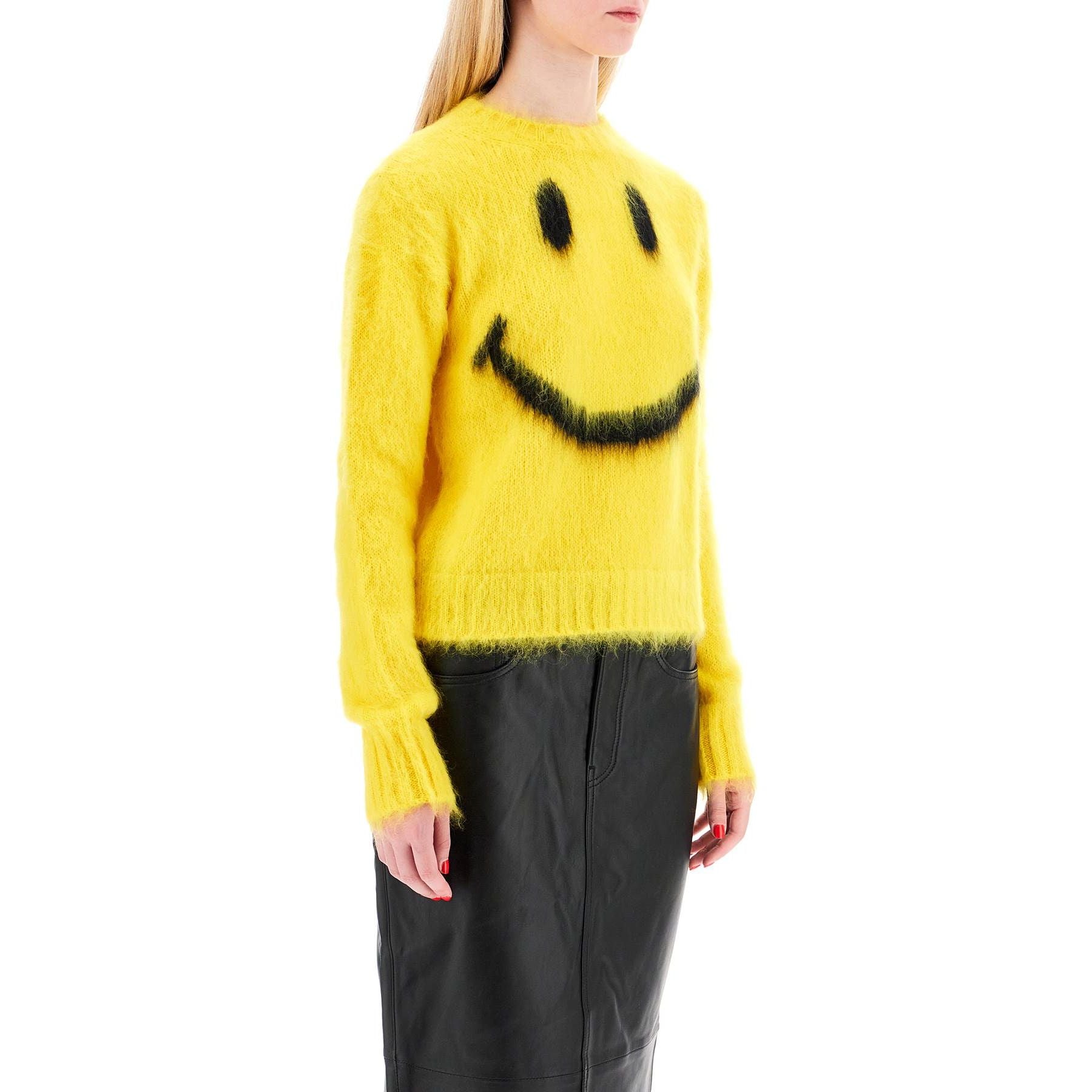 Mohair Smiley Pullover