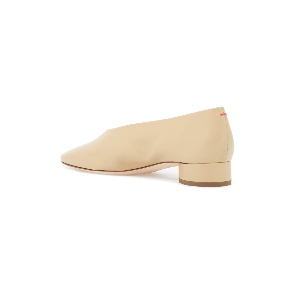 Delia Nappa Leather Heels