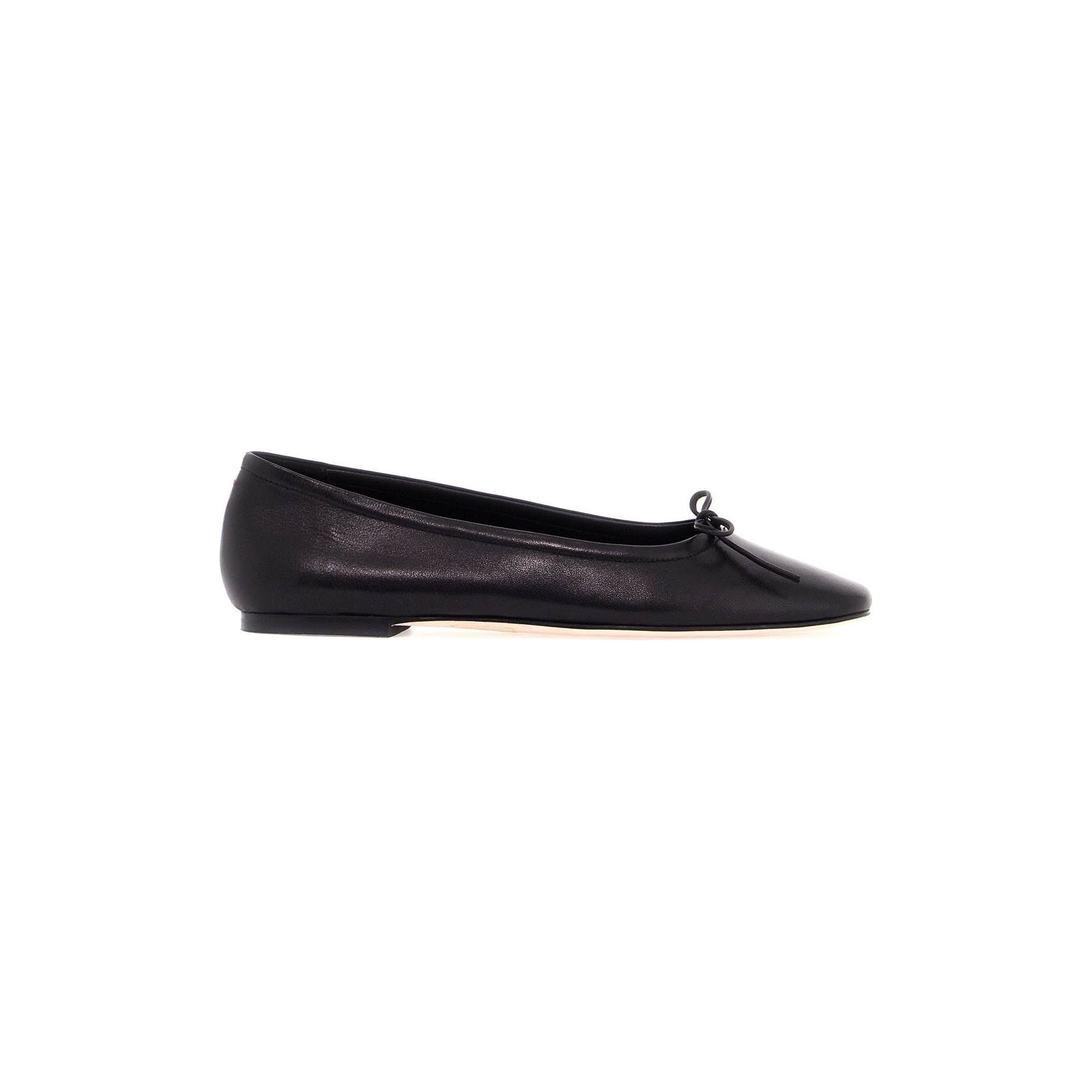 Delfina Leather Bow Ballerinas