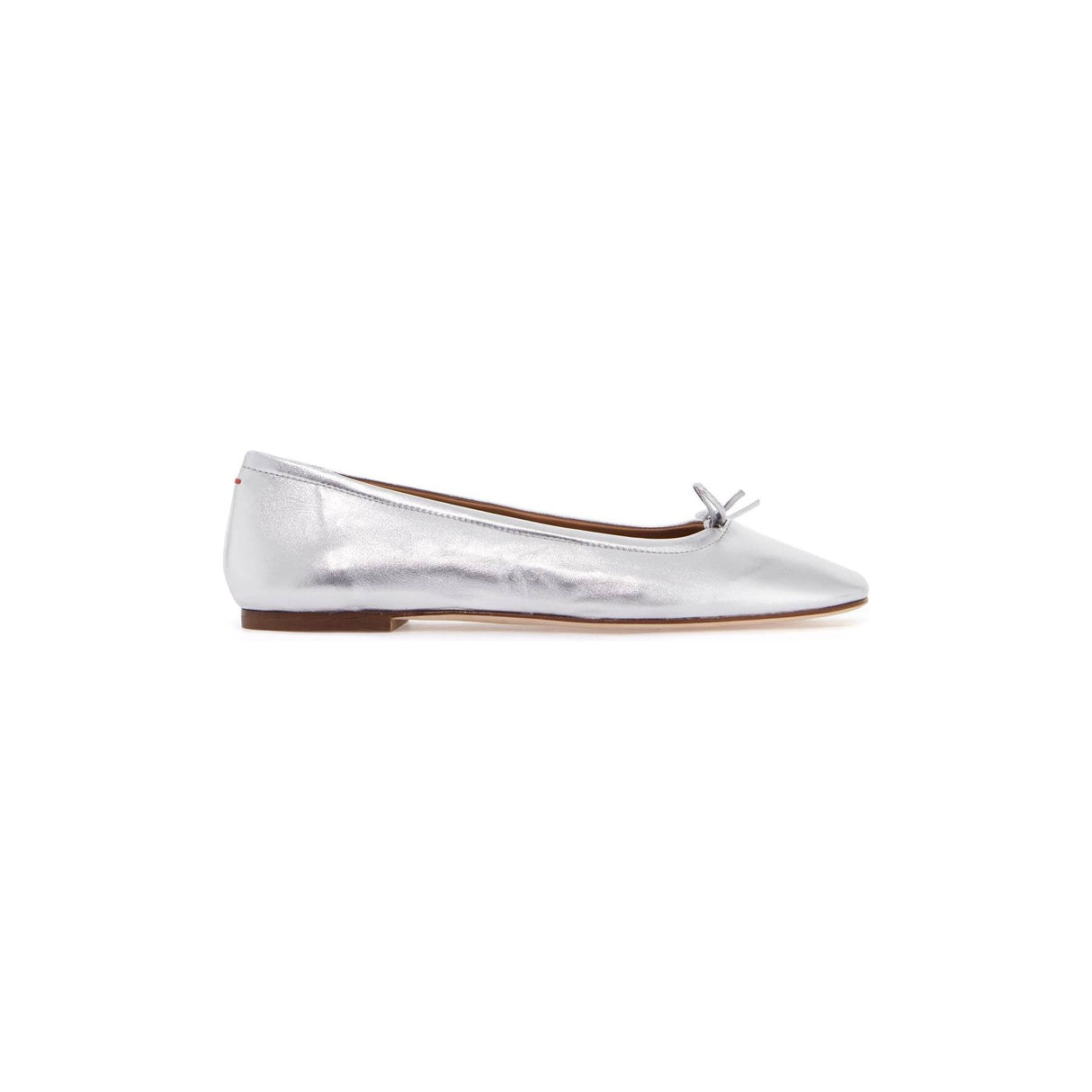 Delfina Leather Bow Ballerinas