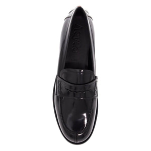 Oscar Brushed Leather Loafers