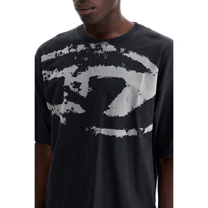 Cotton T-Boxt-N14 T-Shirt Flocked Logo