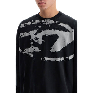 Fleece Sweatshirt With F