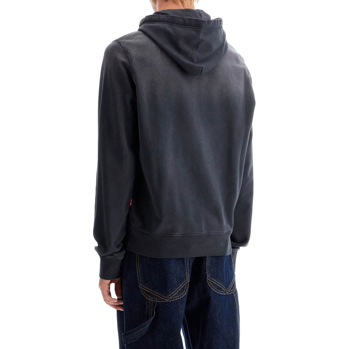 DIESEL-S-Ginn-Hood-K44 Organic Cotton Hoodie -JOHN JULIA.