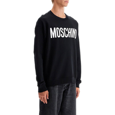 MOSCHINO-Logo Crewneck Sweatshirt -JOHN JULIA.