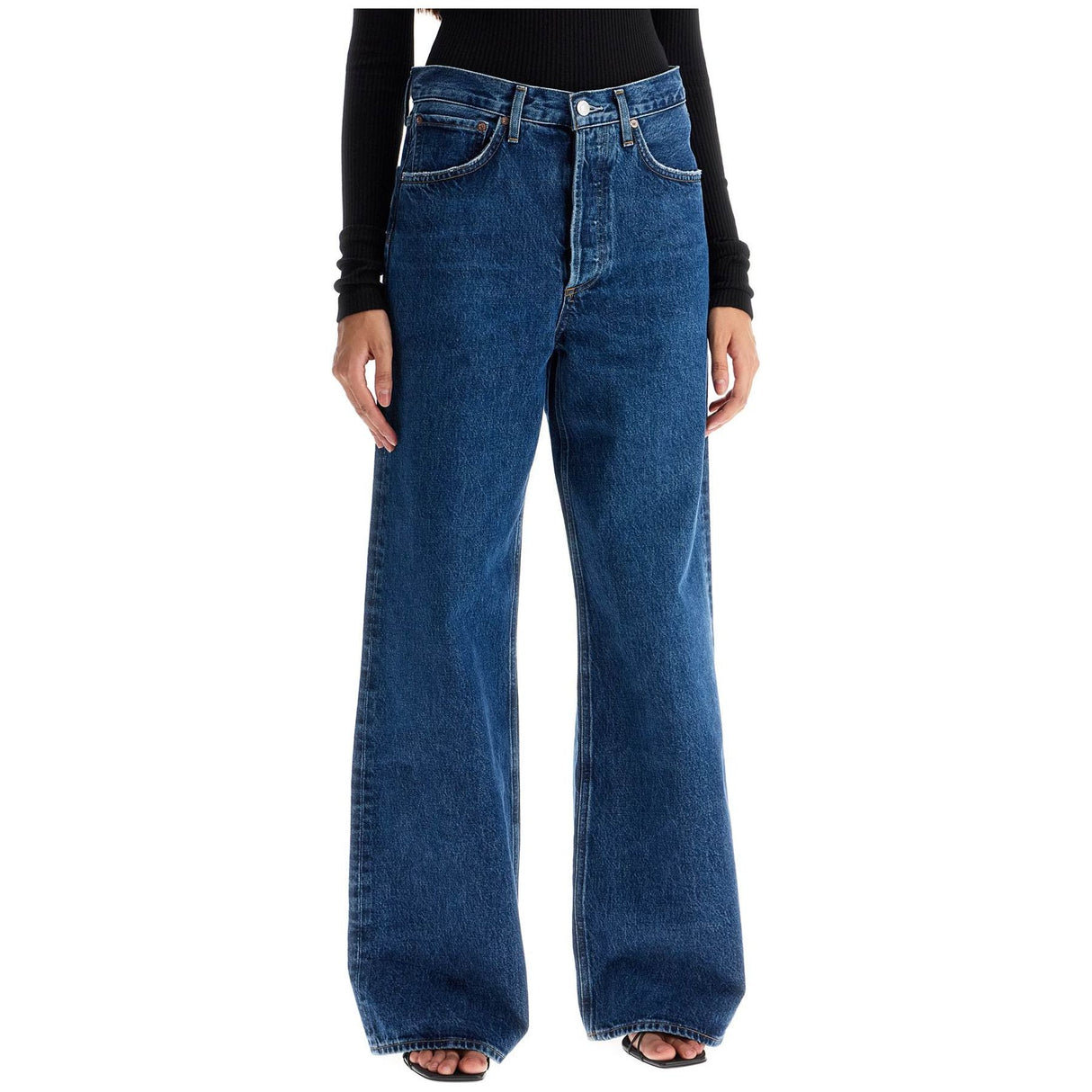 AGOLDE-Dame Wide Leg Jeans -JOHN JULIA.