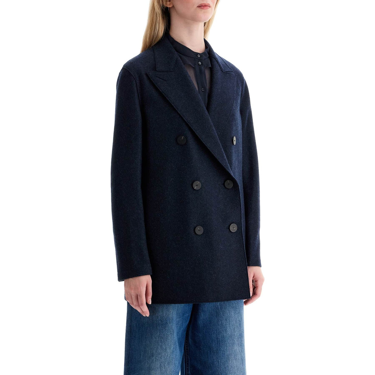 Double-breasted Cashmere Coat