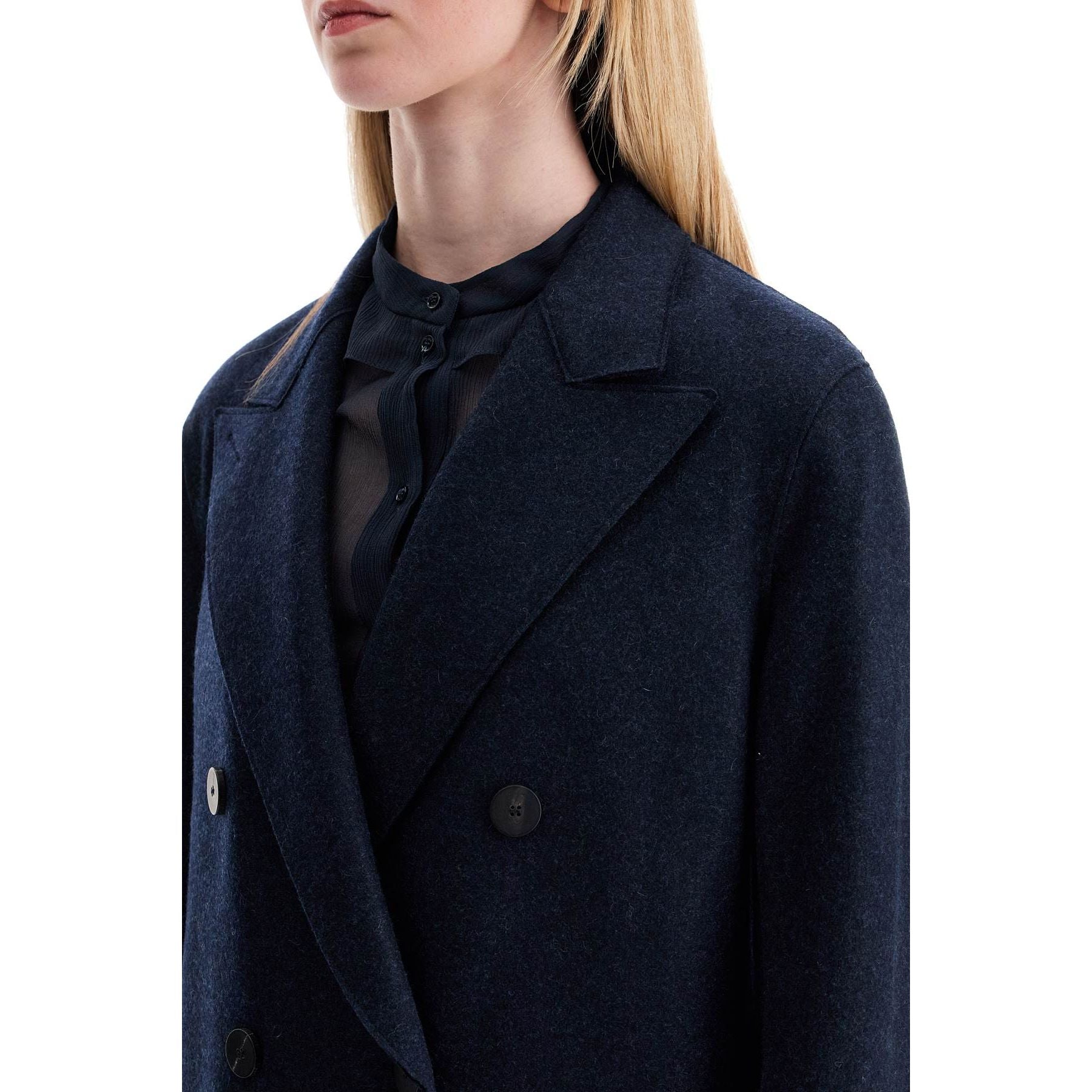 Double-breasted Cashmere Coat