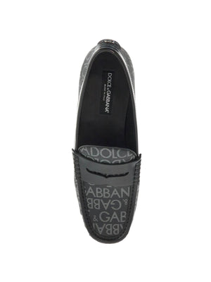 Jacquard Pattern Loafers-Dolce & Gabbana-JOHN JULIA