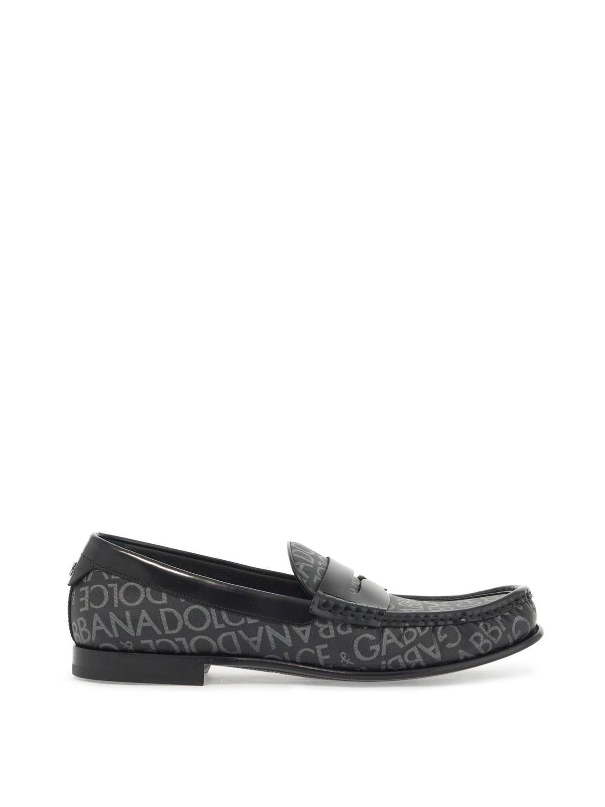 Jacquard Pattern Loafers-Dolce & Gabbana-JOHN JULIA