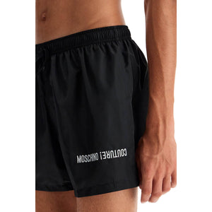 Embroidered Moschino Swim Shorts