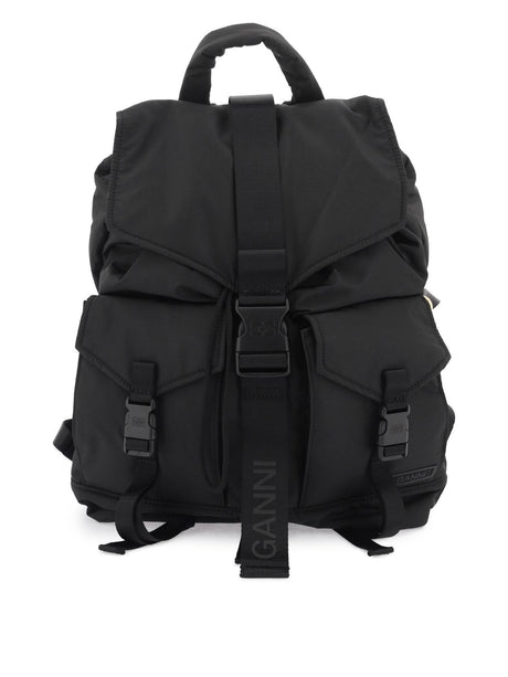 Nylon Backpack For Everyday-GANNI-JOHN JULIA