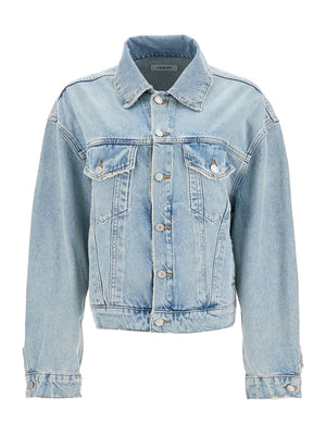 Dalton Balloon Denim Jacket-Agolde-JOHN JULIA