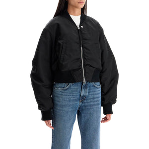 Short Boxy Bomber Jacket