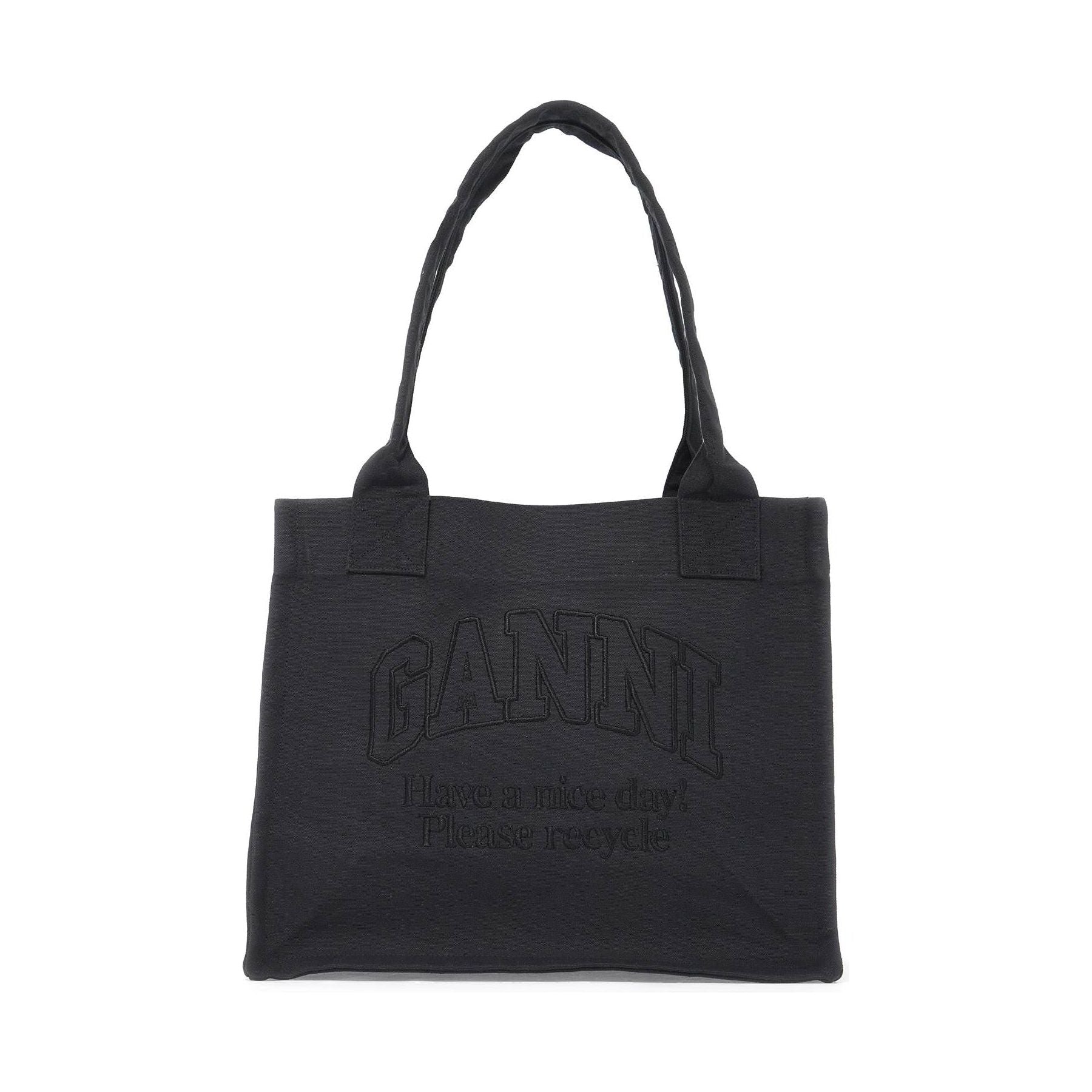 Large Recycled Canvas Tote Bag
