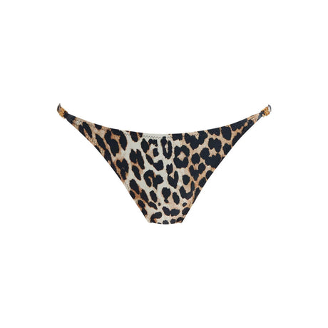 GANNI-Leopard Print Bikini Briefs -JOHN JULIA.