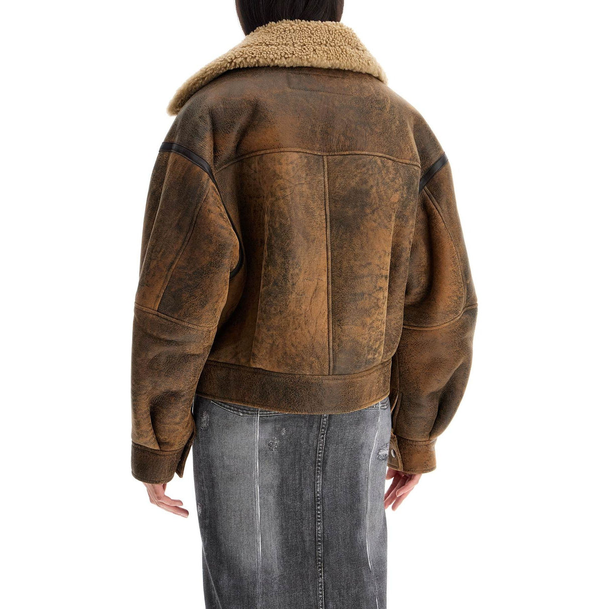 Oversized Shearling Jacket